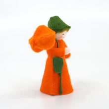 Load image into Gallery viewer, Japanese Lantern Prince Felted Waldorf Doll
