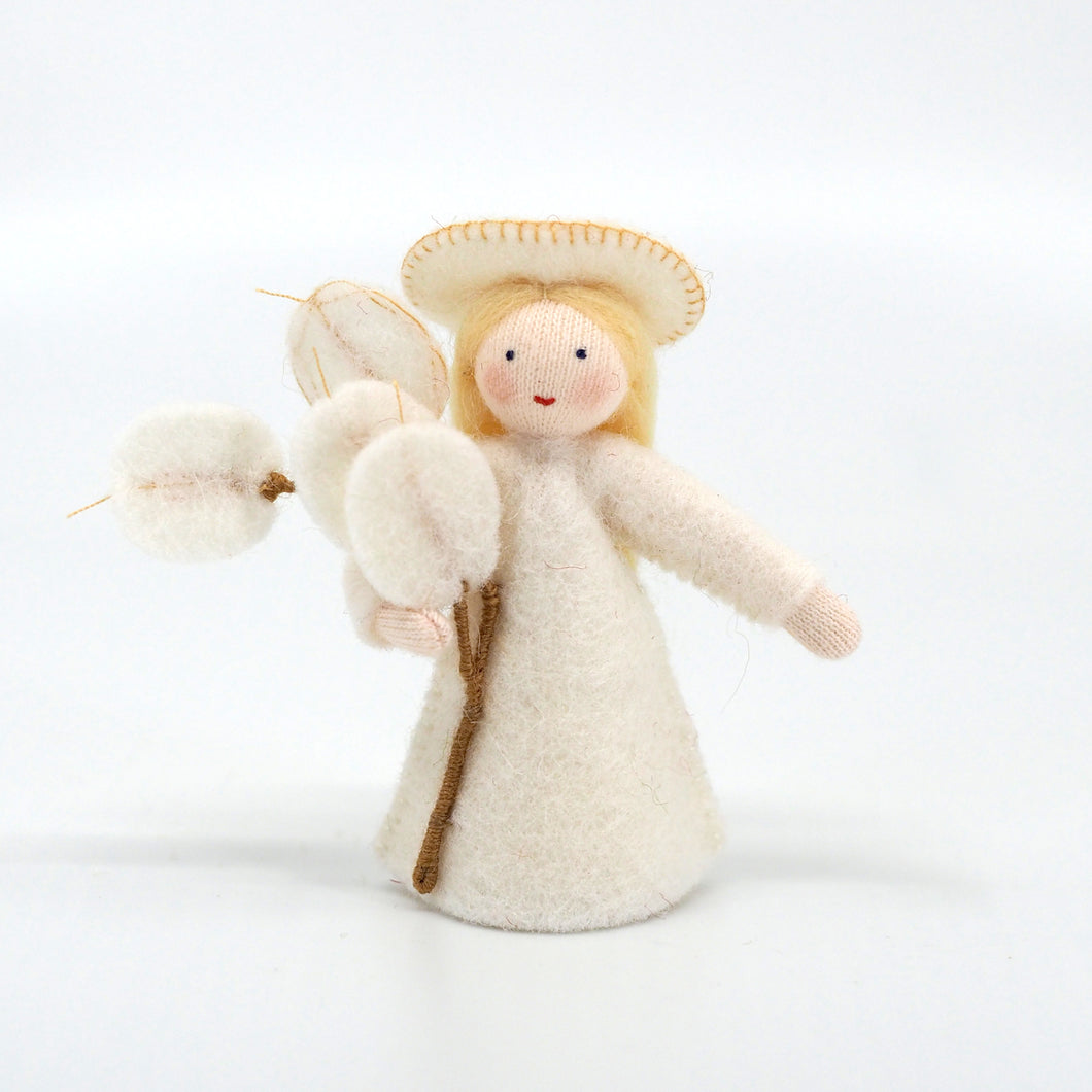 Lunaria Fairy Felted Waldorf Doll