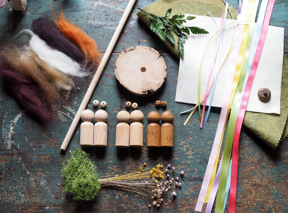 Maypole and Dancers Craft Kit