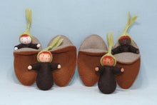 Load image into Gallery viewer, Seedling Baby Fairy Felted Waldorf Doll - three skin tones
