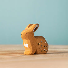 Load image into Gallery viewer, Wooden Sitting Rabbit
