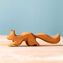 Load image into Gallery viewer, Wooden Running Squirrel
