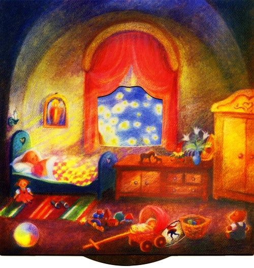 Bedtime - Turning Wheel Story Card