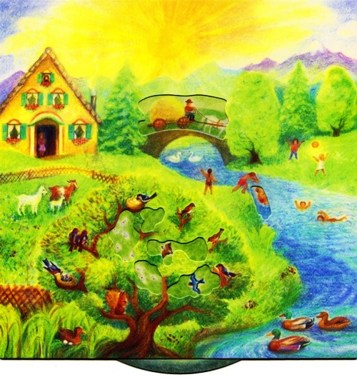 At the River - Turning Wheel Story Card