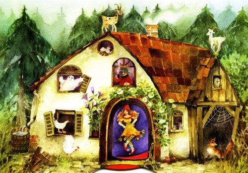 Folktale House  - Turning Wheel Story Card