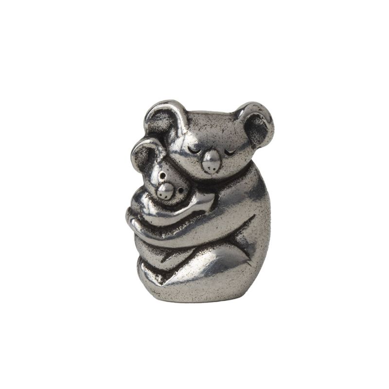 Pewter Koala Netsuke