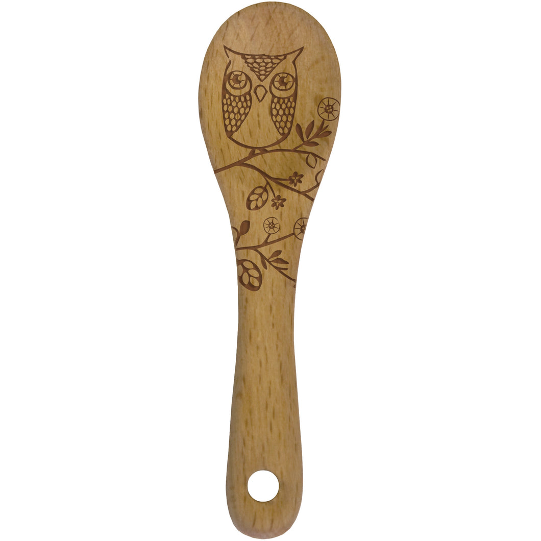 Child's Etched Wooden Spoon