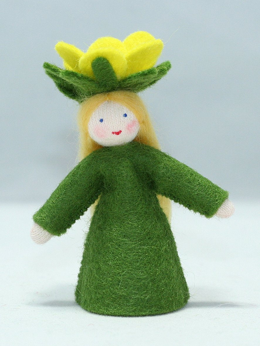 Buttercup Fairy Felted Waldorf Doll - Two Skin Colors
