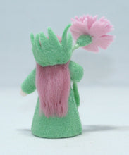 Load image into Gallery viewer, Carnation Fairy Felted Waldorf Doll - Four Skin Tones
