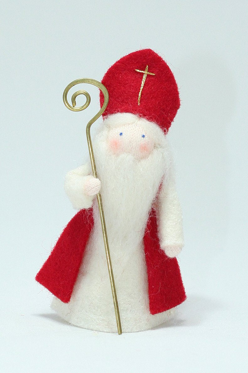 St. Nicholas Felted Waldorf Doll