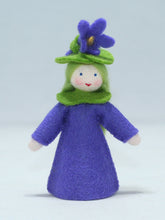 Load image into Gallery viewer, Sweet Violet Fairy Felted Waldorf Doll - Two Skin Colors
