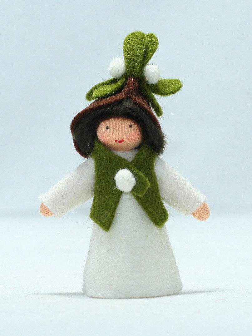 Mistletoe Prince Felted Waldorf Doll - Four Skin Tones