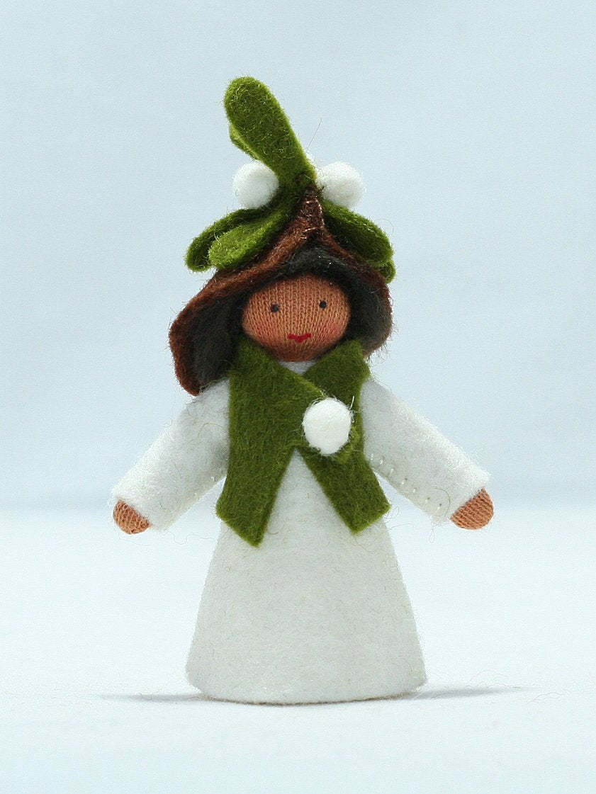 Mistletoe Prince Felted Waldorf Doll - Four Skin Tones