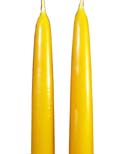 Set of 2 Beeswax 10 Inch Taper Candles (USA)