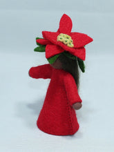 Load image into Gallery viewer, Poinsettia Fairy Felted Waldorf Doll - Two Skin Colors
