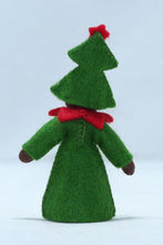 Load image into Gallery viewer, Christmas Tree Prince Felted Waldorf Doll - Four Skin Colors
