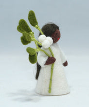 Load image into Gallery viewer, Mistletoe Fairy Felted Waldorf Doll - Four Skin Colors
