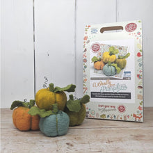 Load image into Gallery viewer, Woolly Pumpkins Needle Felting Kit
