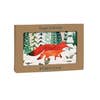 Running Foxes Boxed Set of 8 Note Cards
