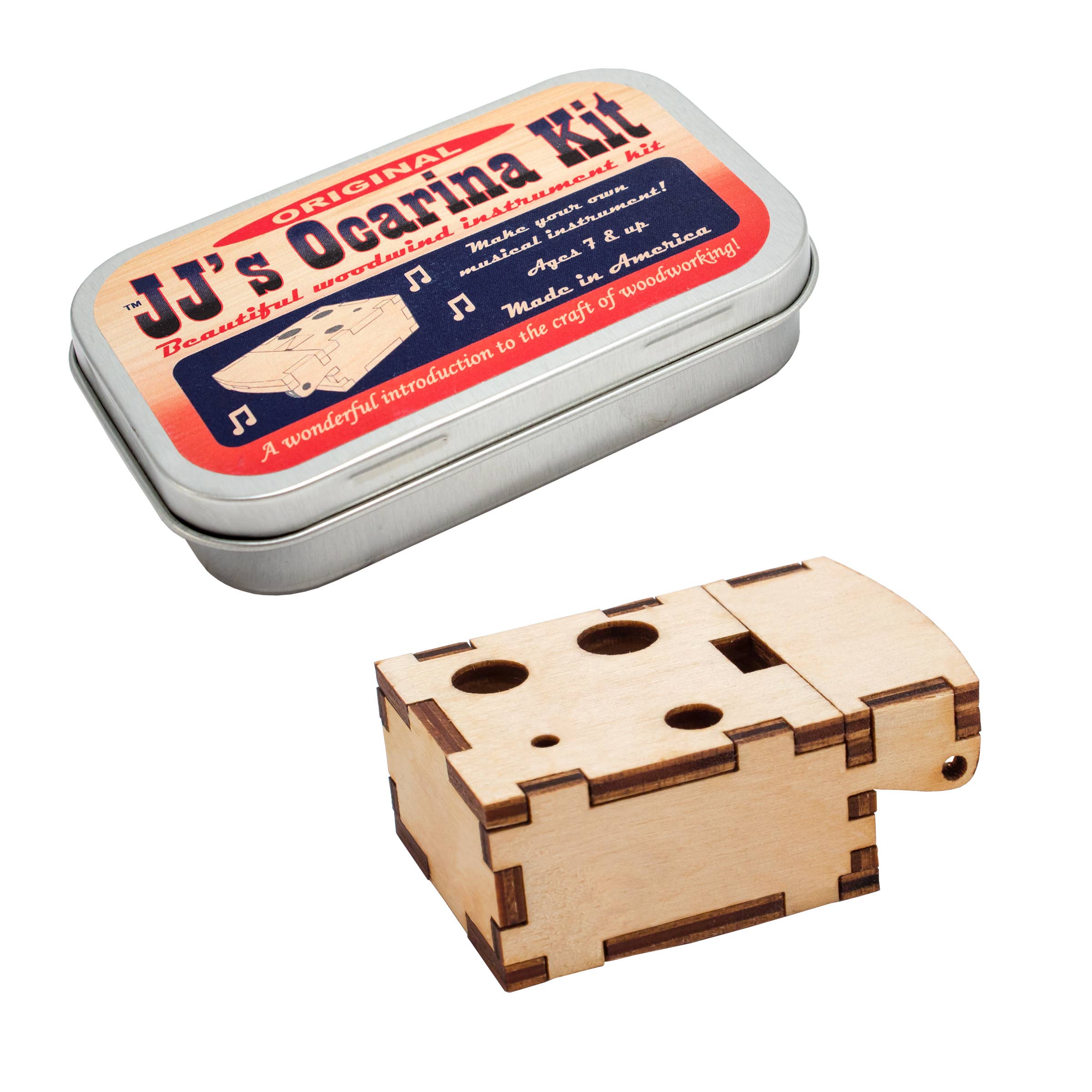 Make Your Own Wooden Ocarina Kit