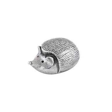 Pewter Hedgehog Netsuke