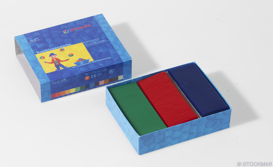 Stockmar Modeling Beeswax - Set of 12 or 15 Color