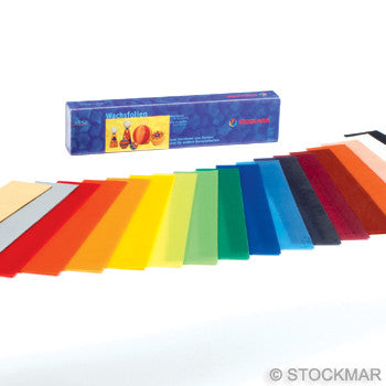 Stockmar Narrow Decorating Wax Sheets - Single Colors