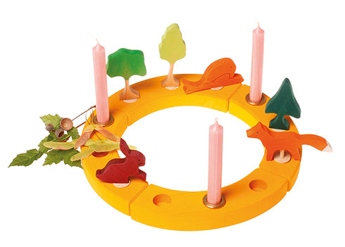 Grimm's Birthday Ring Decoration - Fir Tree