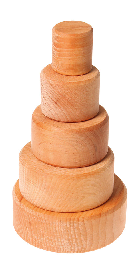Grimm's Natural Wood Nesting Bowls