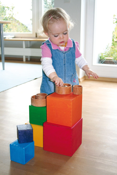 Grimm's Large Nesting Rainbow Boxes