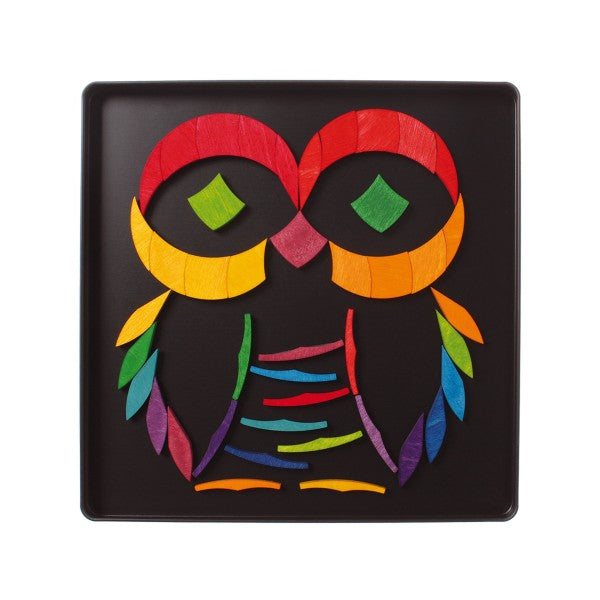 Grimm's 72 Piece Magnet Puzzle Color Spiral
