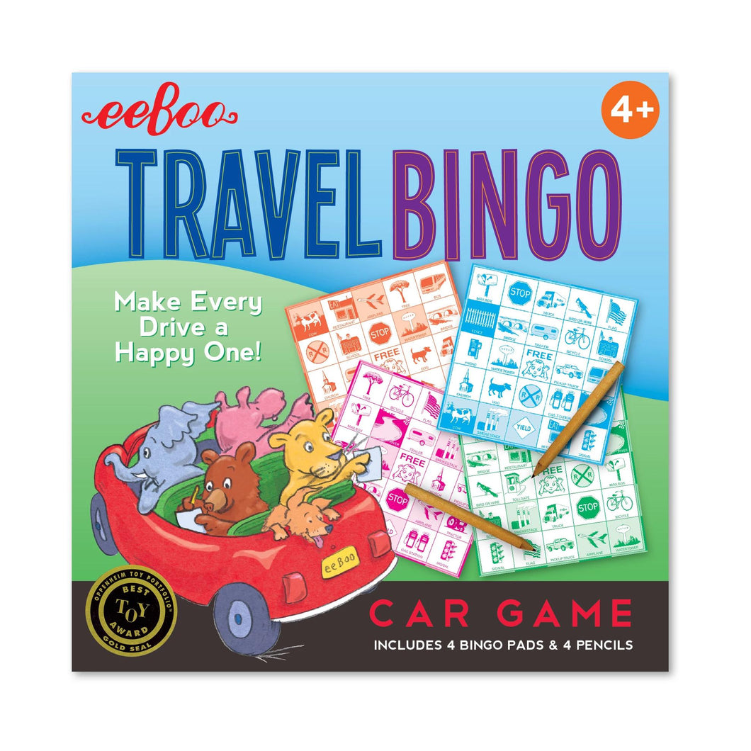 Travel Bingo Car Game