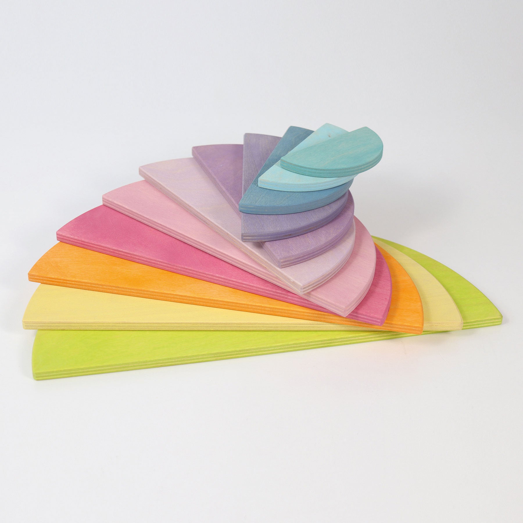 Grimm's Large Pastel Rainbow Semicircles