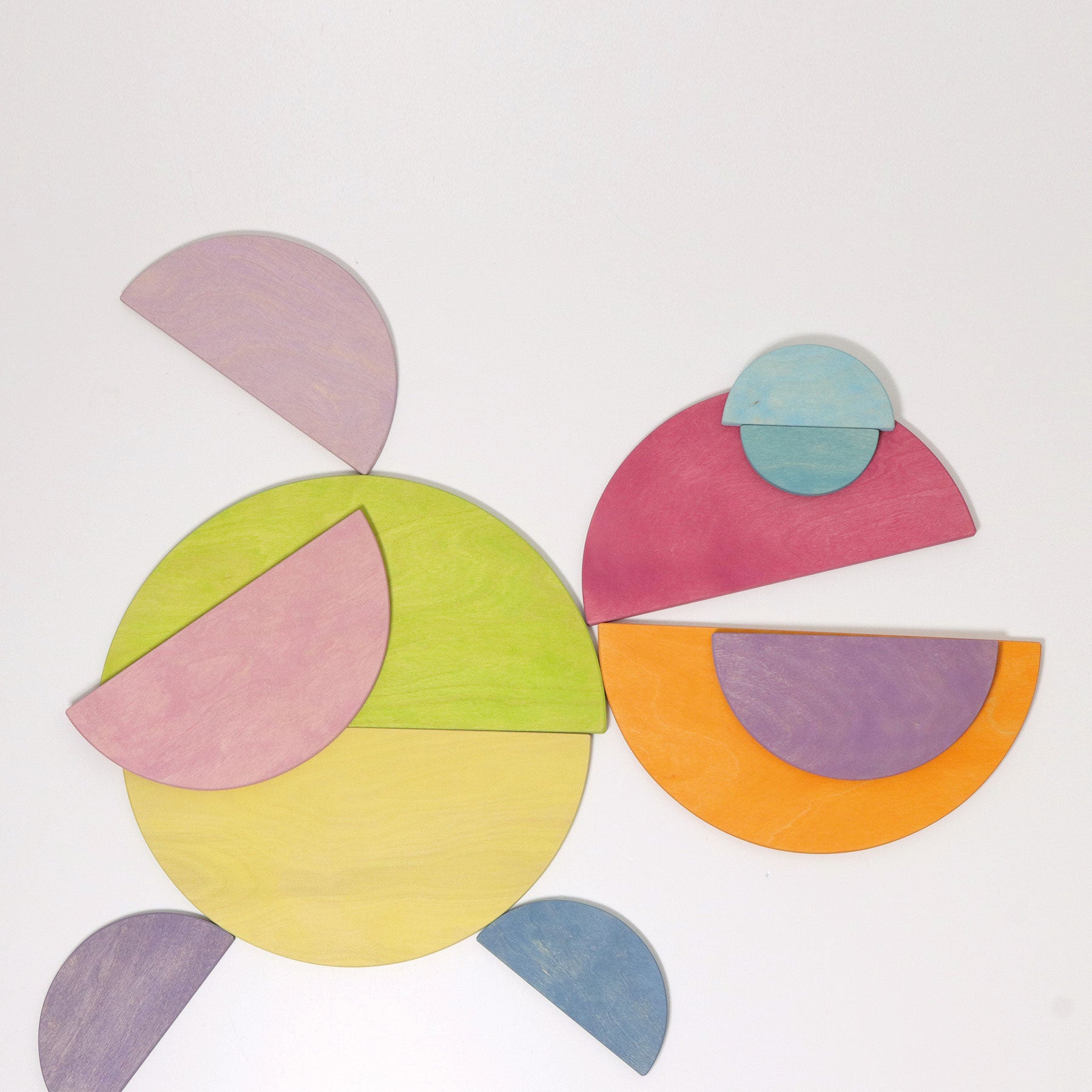 Grimm's Large Pastel Rainbow Semicircles