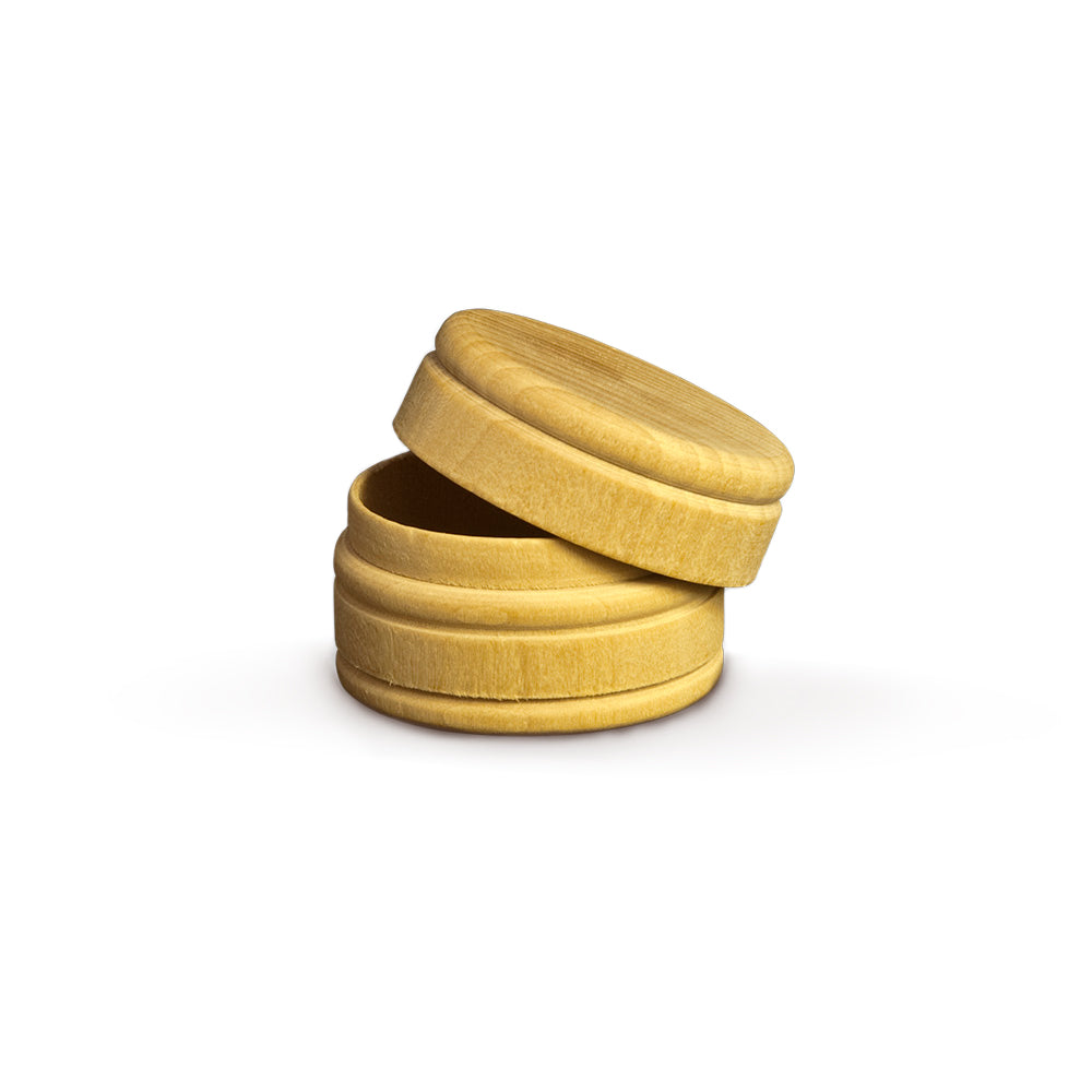 Little Wood Pot with Lid