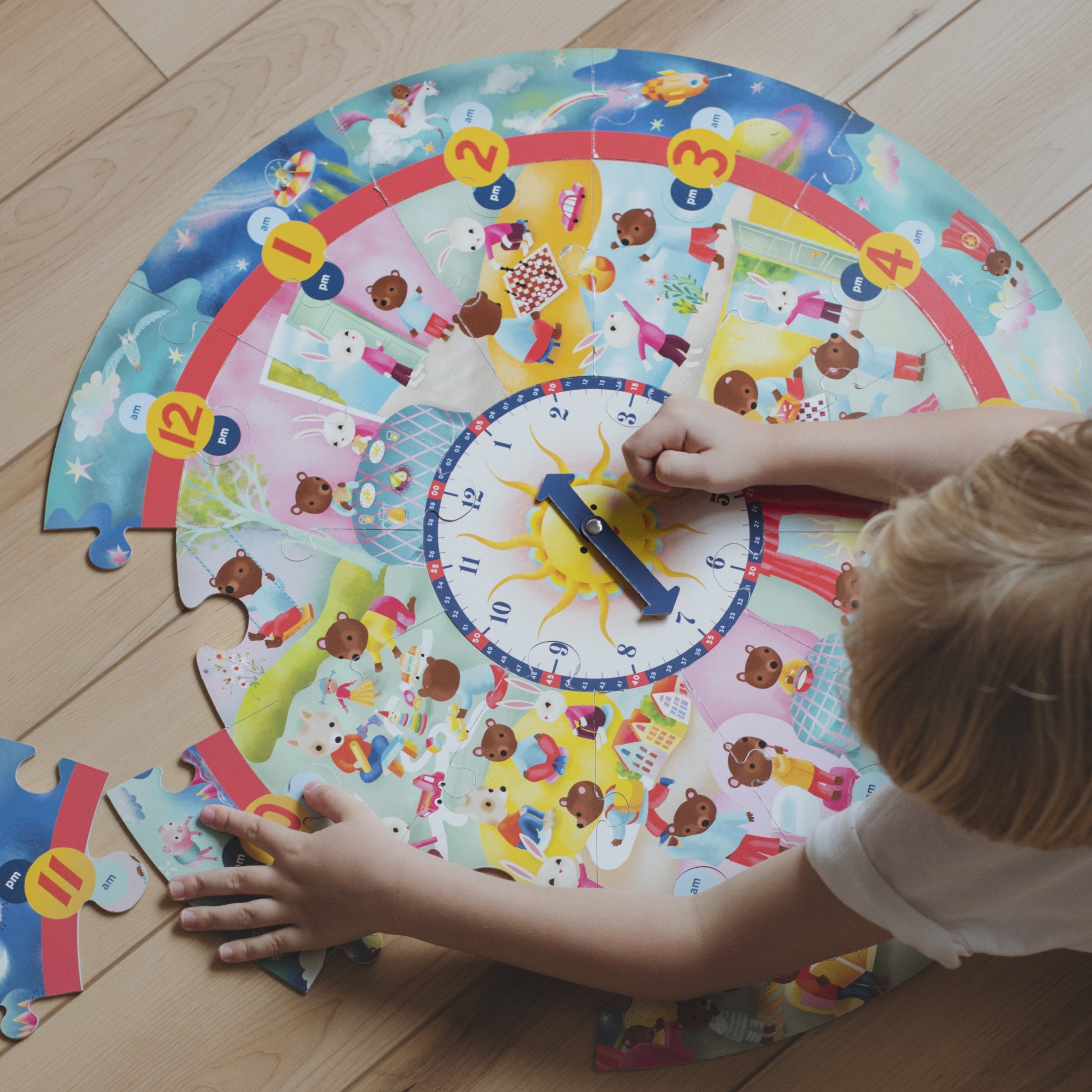 Around the Clock 25 Piece Puzzle