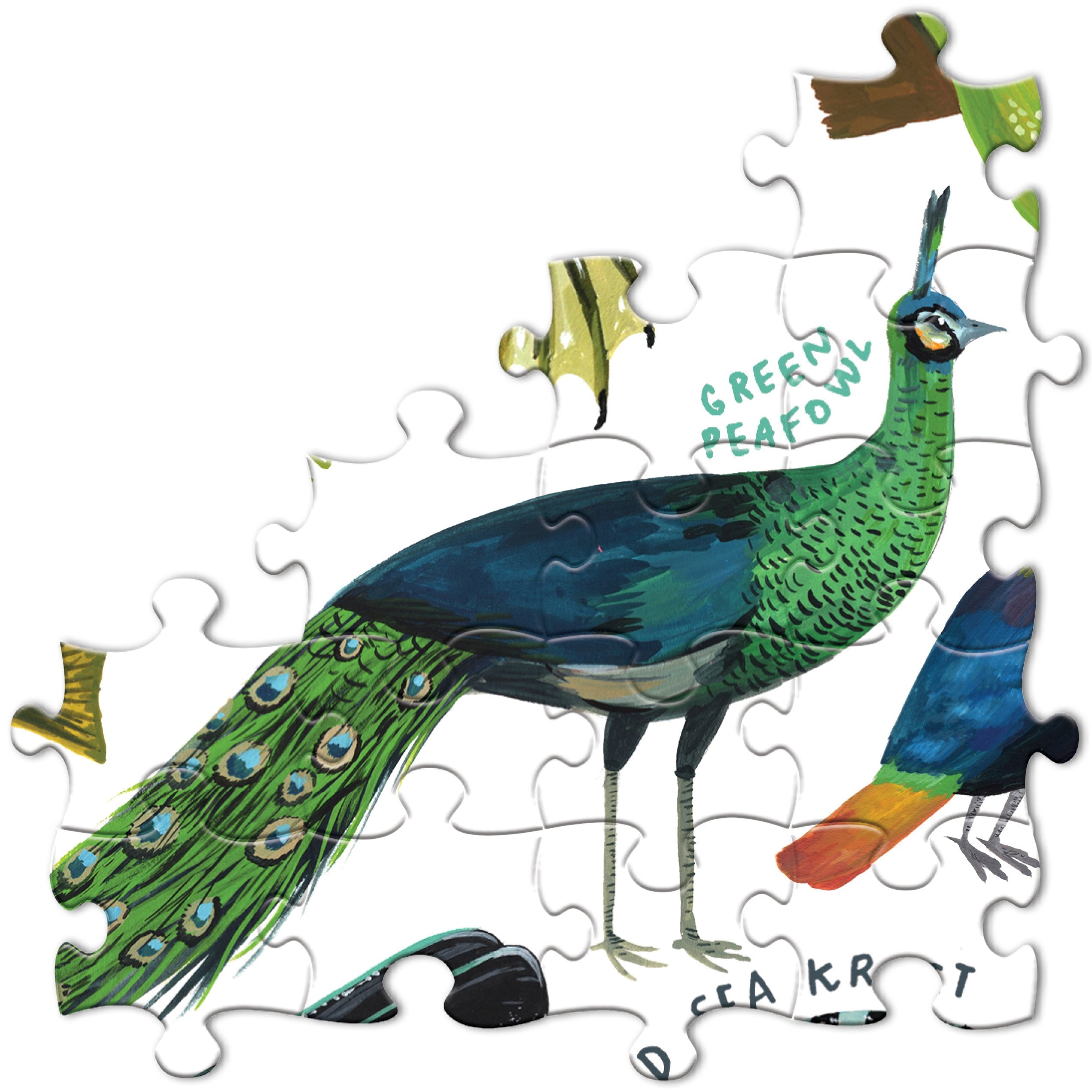 A Rainbow World 1000 Piece Puzzle