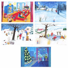 Load image into Gallery viewer, &lt;i&gt;Winter&lt;/i&gt; Postcard Collection by Eva-Maria Ott-Heidmann
