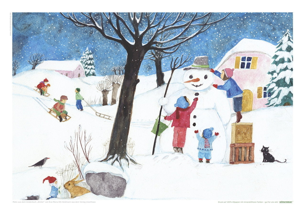 <i>Winter</i> Postcard Collection by Eva-Maria Ott-Heidmann