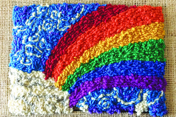 Rainbow Rug Hooking Kit