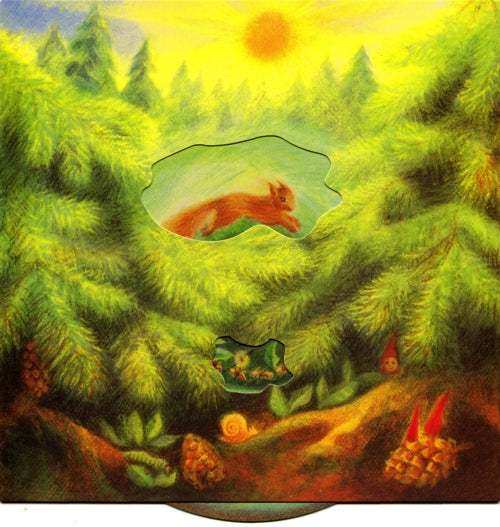 With the Squirrels - Turning Wheel Story Card