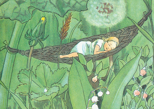 <i>Thumbelina</i> by Hans Christian Andersen, illustr. by Elsa Beskow