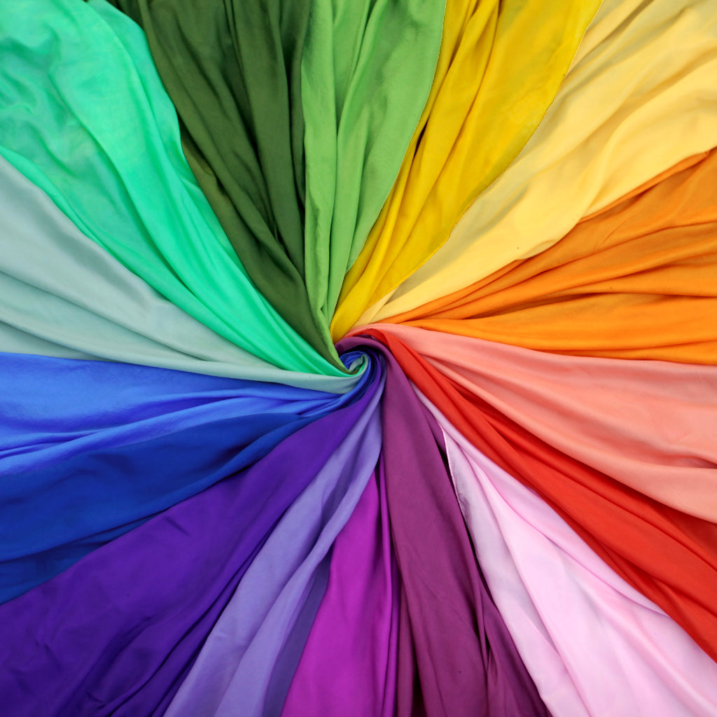Mighty Silks Rugged Play Silks - Rainbow Colors