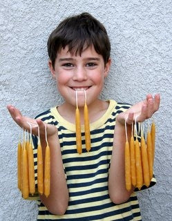 Beeswax Birthday Ring Tapered Candles (USA)