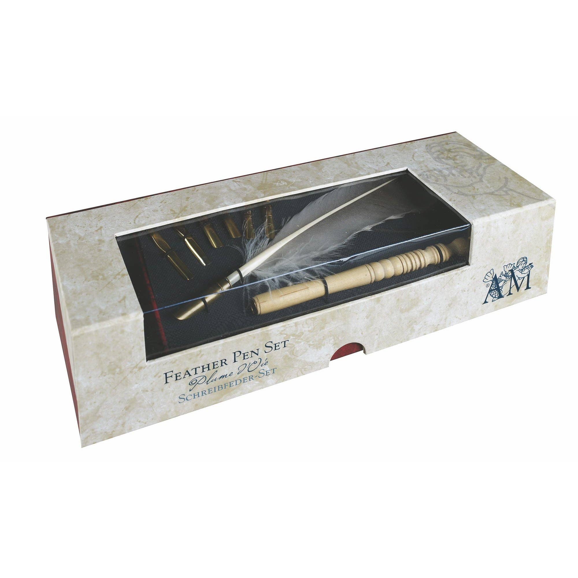 Feather Pen Set
