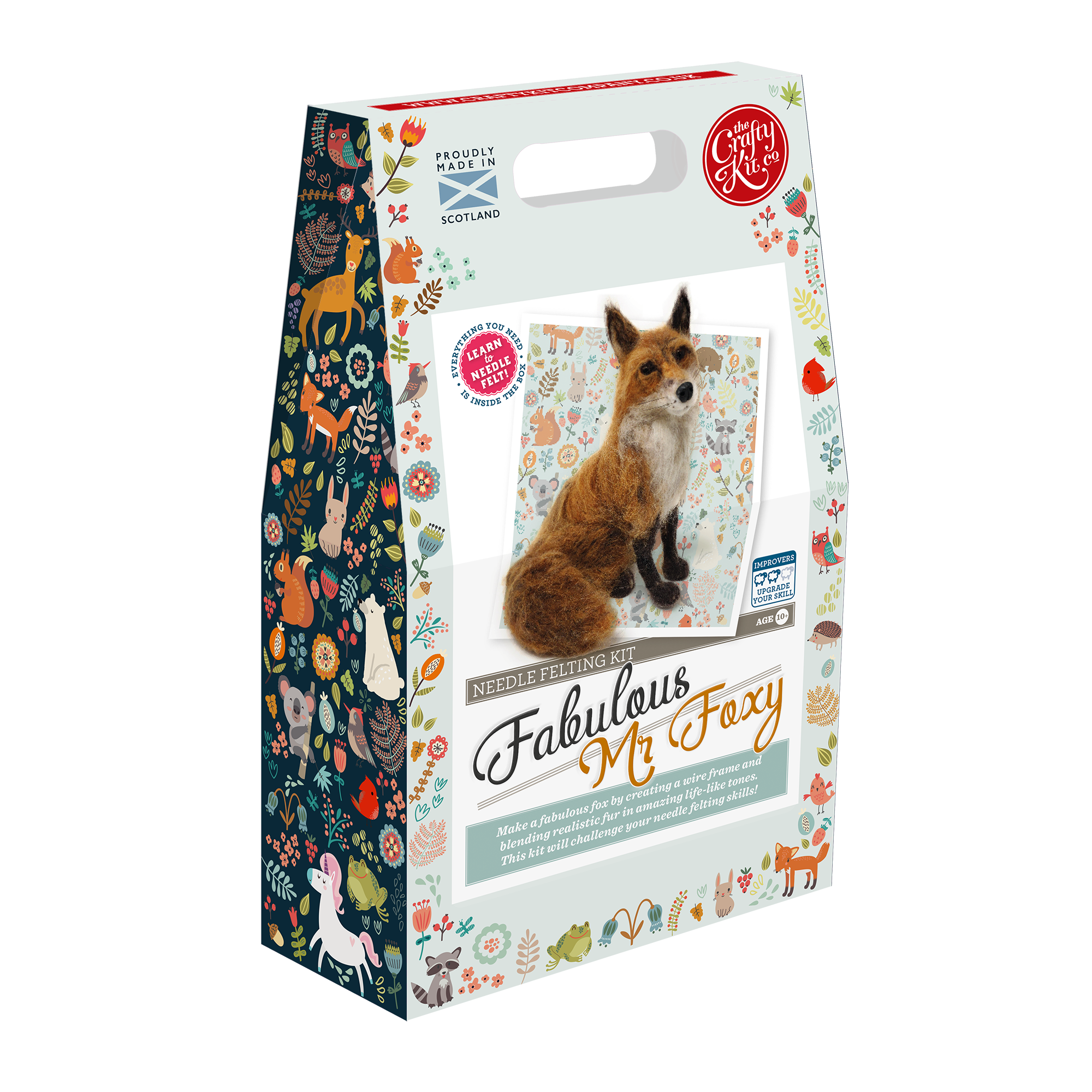 Fabulous Mr. Foxy Needle Felting Kit