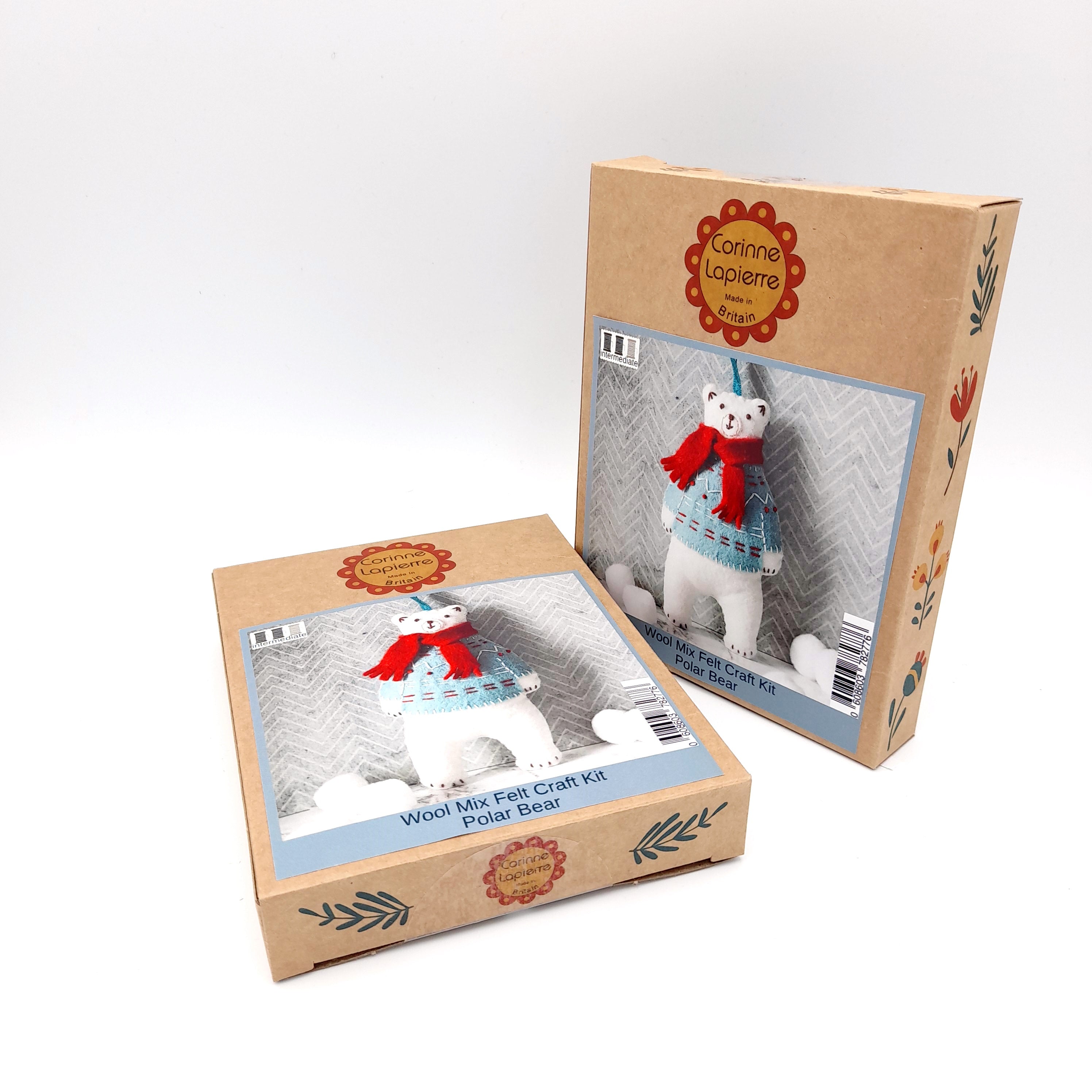 Polar Bear Felt Craft Kit