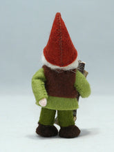 Load image into Gallery viewer, Woodsman Gnome Felted Waldorf Doll - Three Skin Tones
