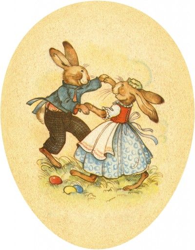 German Egg Containers - Bunny Designs - 2 sizes