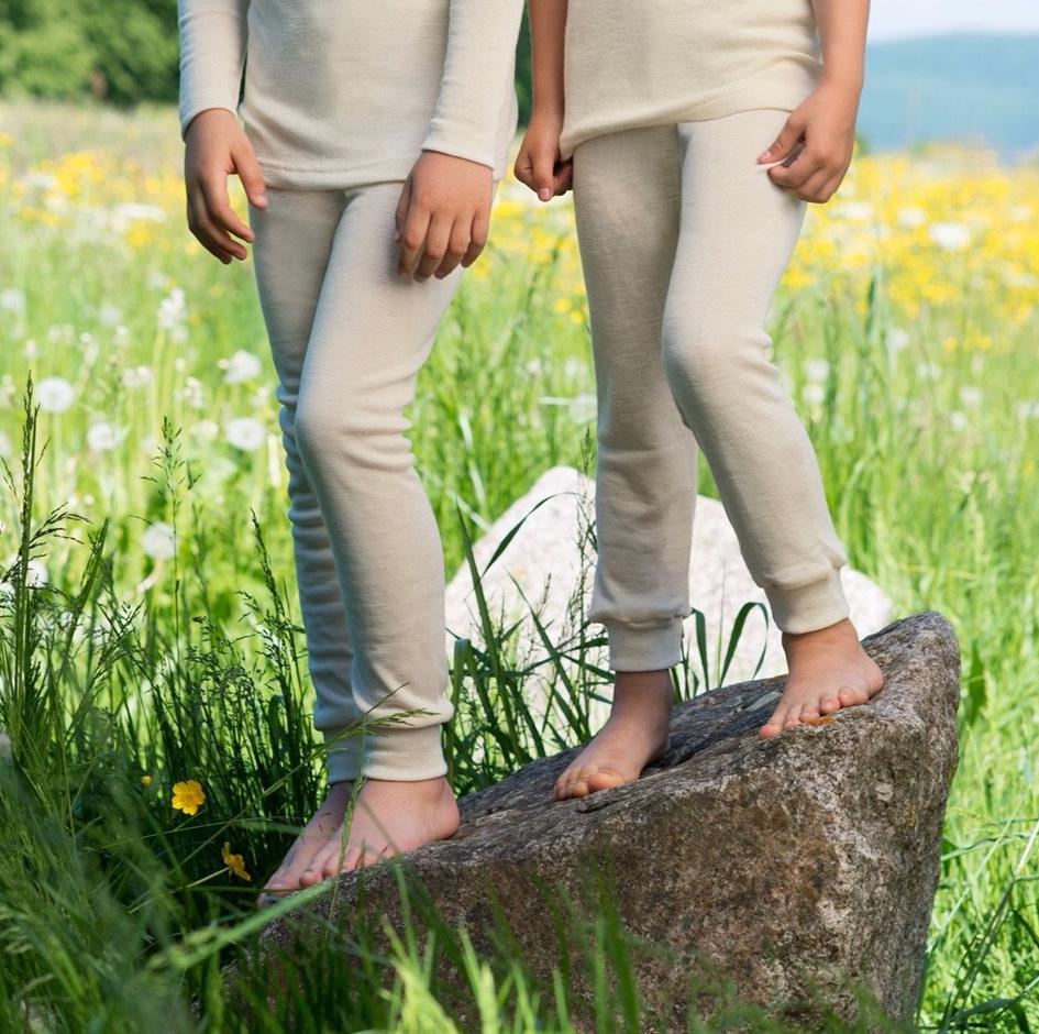 Engel Organic Wool Child's Long John Bottoms